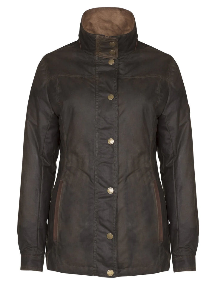 Dubarry Mountrath Waxed Cotton Jacket Olive
