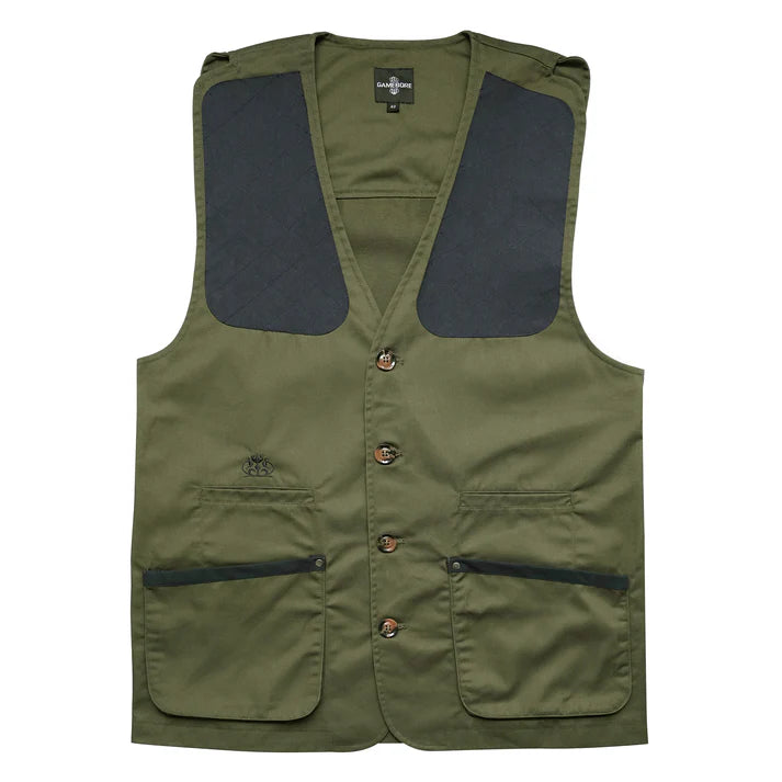Gamebore Simulated Game Shooting Vest - Olive