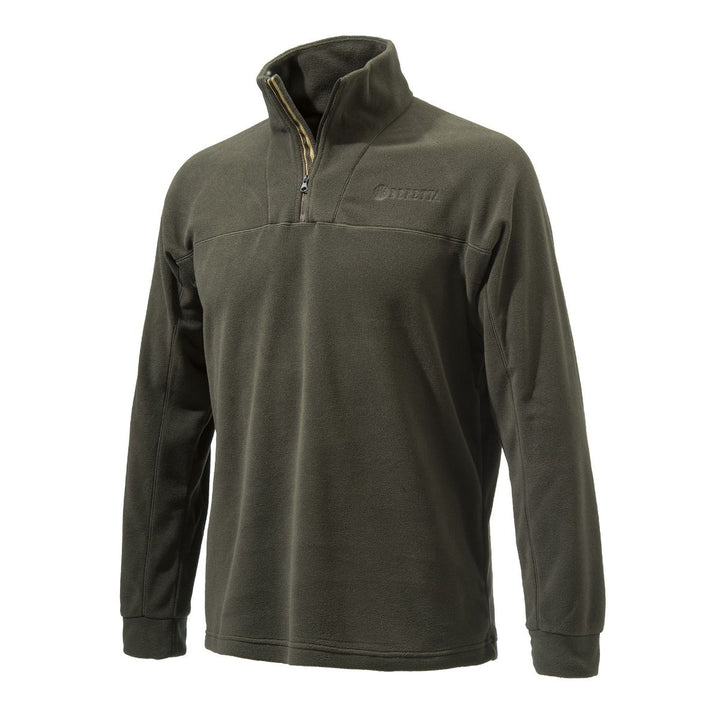 Beretta Half Zip Fleece - Chocolate