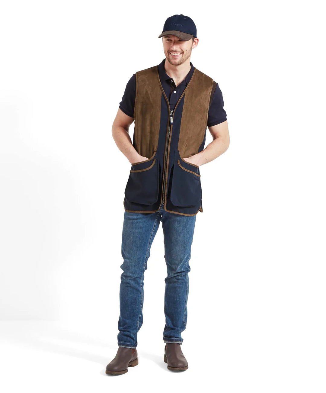 Schoffel Grimsthorpe Clay Vest - True Navy