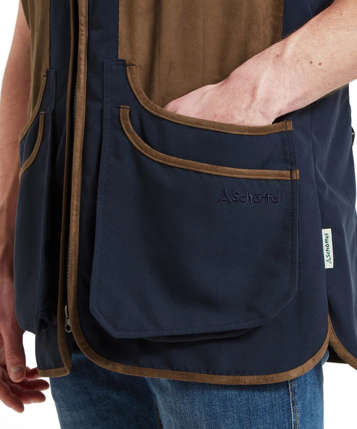 Schoffel Grimsthorpe Clay Vest - True Navy