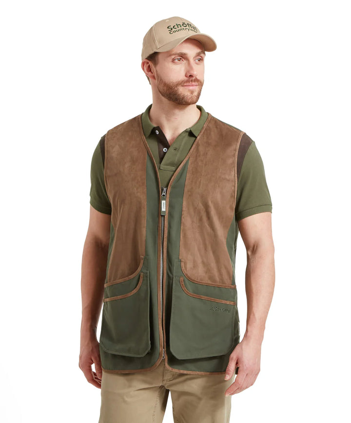 Schoffel Grimsthorpe Clay Vest - Forest