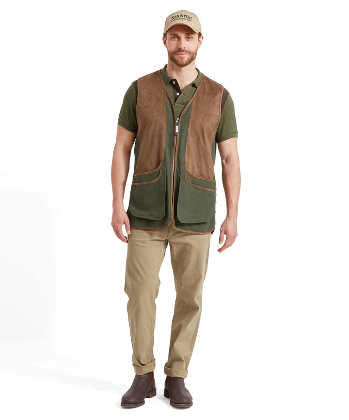 Schoffel Grimsthorpe Clay Vest - Forest