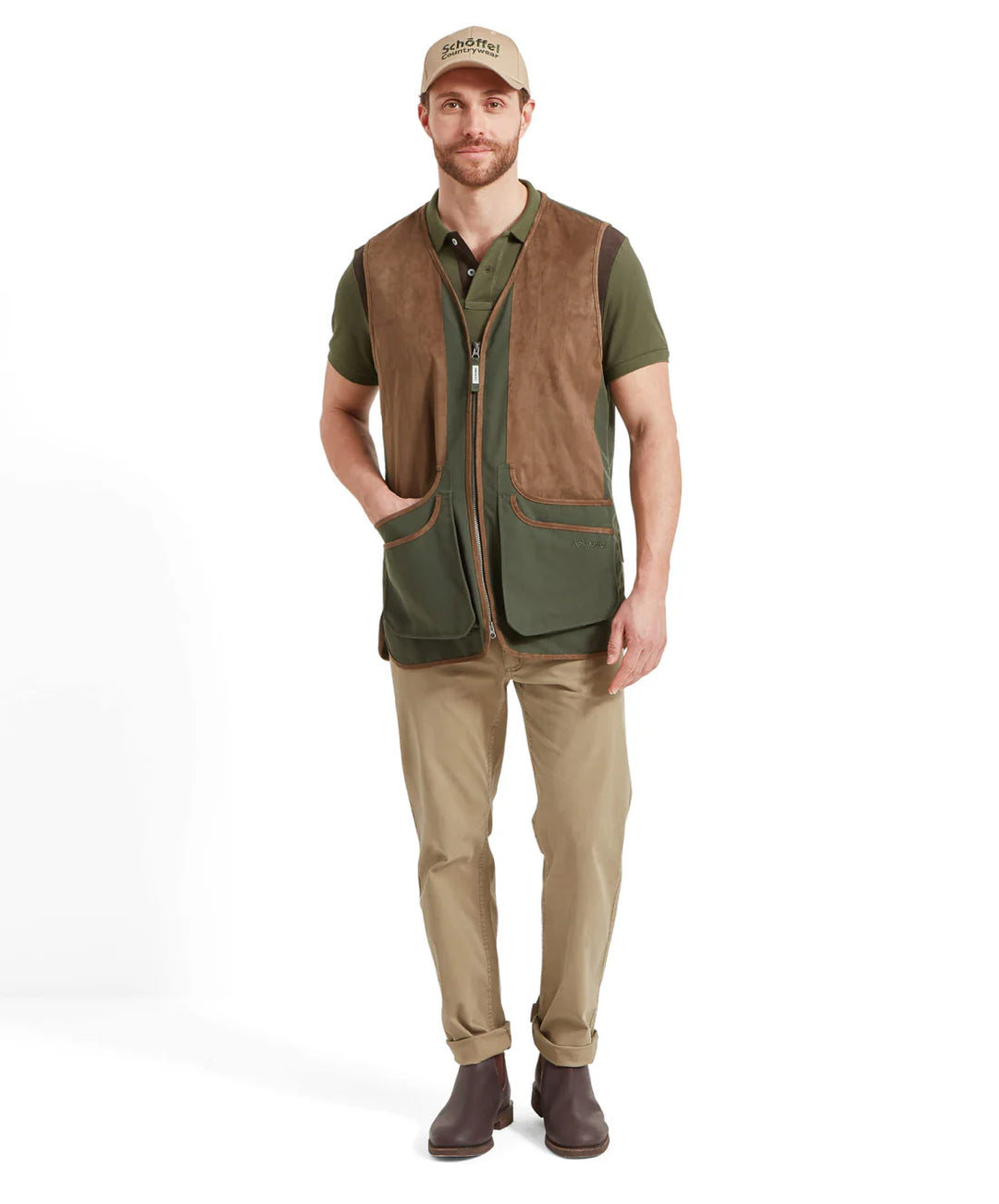 Schoffel Grimsthorpe Clay Vest - Forest