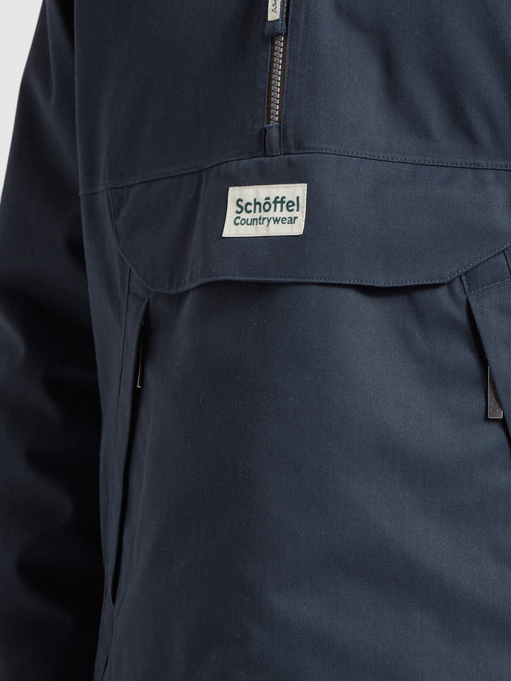 Schoffel Overton Waterproof Anorak Navy