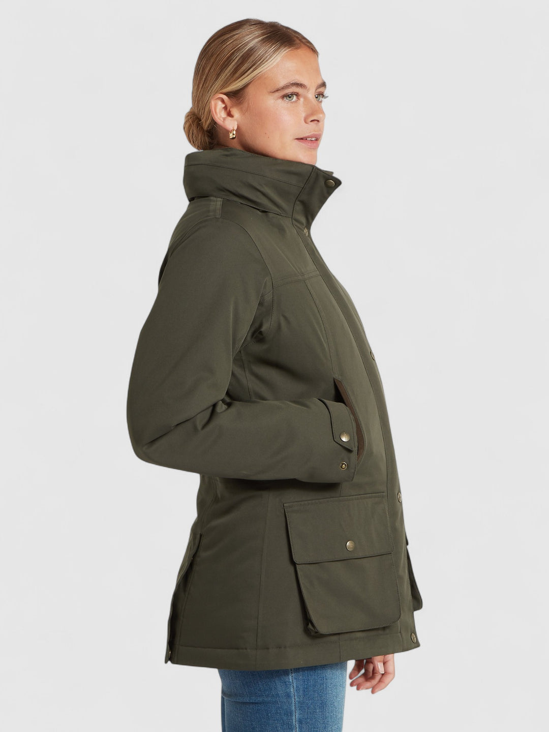 Schoffel Langton Country Coat Dark Woodland