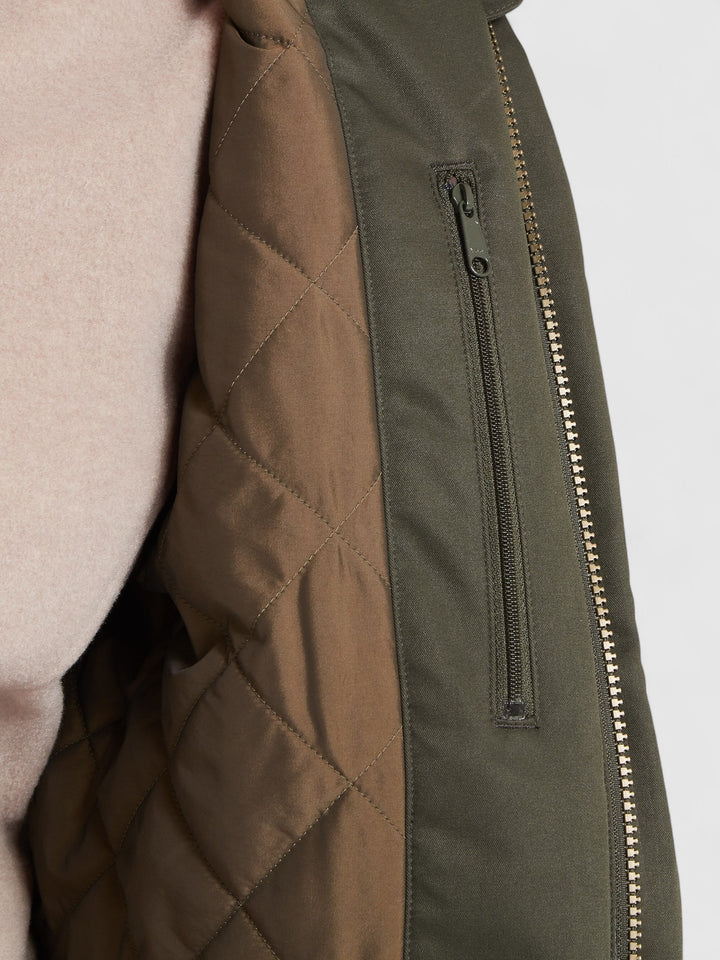 Schoffel Langton Country Coat Dark Woodland