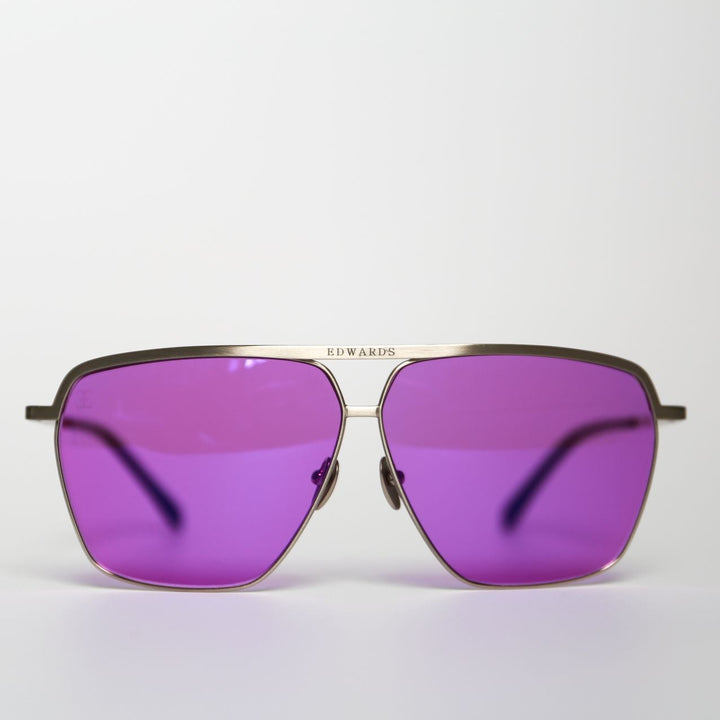 Edwards Eyewear Hiroki 2 - Antique Silver &amp; Amethyst