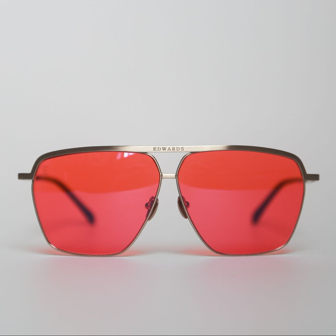 Edwards Eyewear Hiroki 2 - Antique Silver &amp; Fuchsia