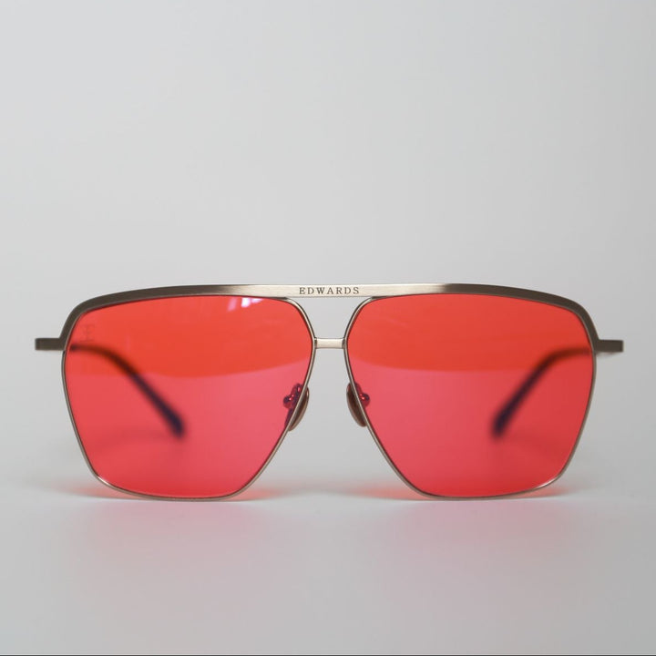 Edwards Eyewear Hiroki 2 - Antique Silver &amp; Fuchsia