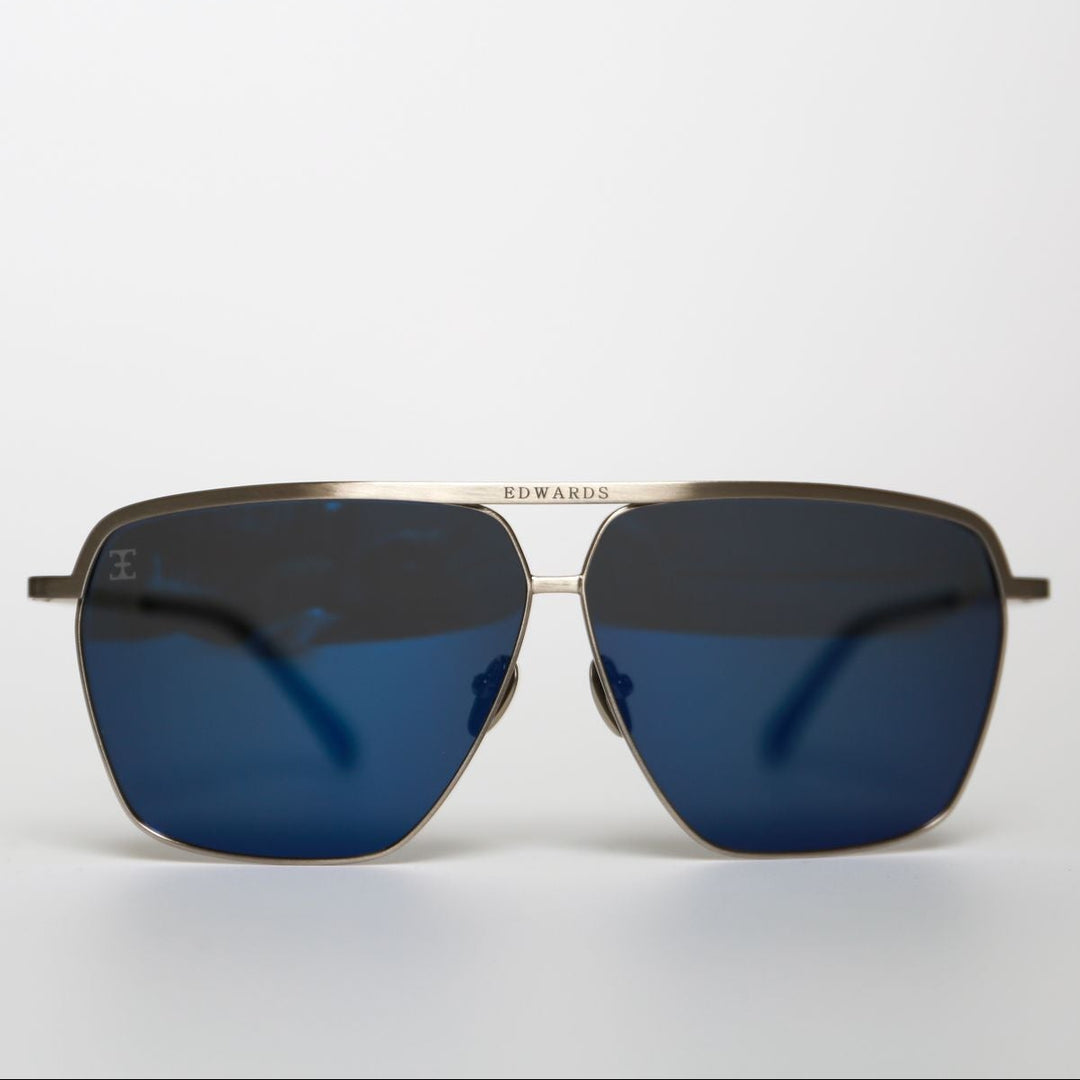Edwards Eyewear Hiroki 2 Polarised - Antique Silver &amp; Graphite