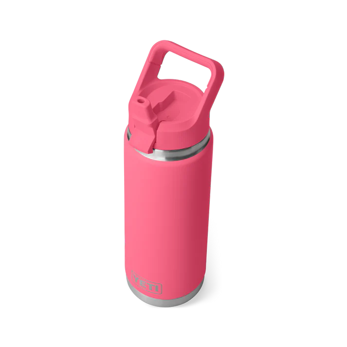 YETI Rambler 26 oz (769 ml) Flip-Straw Bottle - Tropical Pink