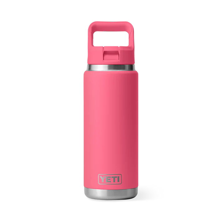 YETI Rambler 26 oz (769 ml) Flip-Straw Bottle - Tropical Pink
