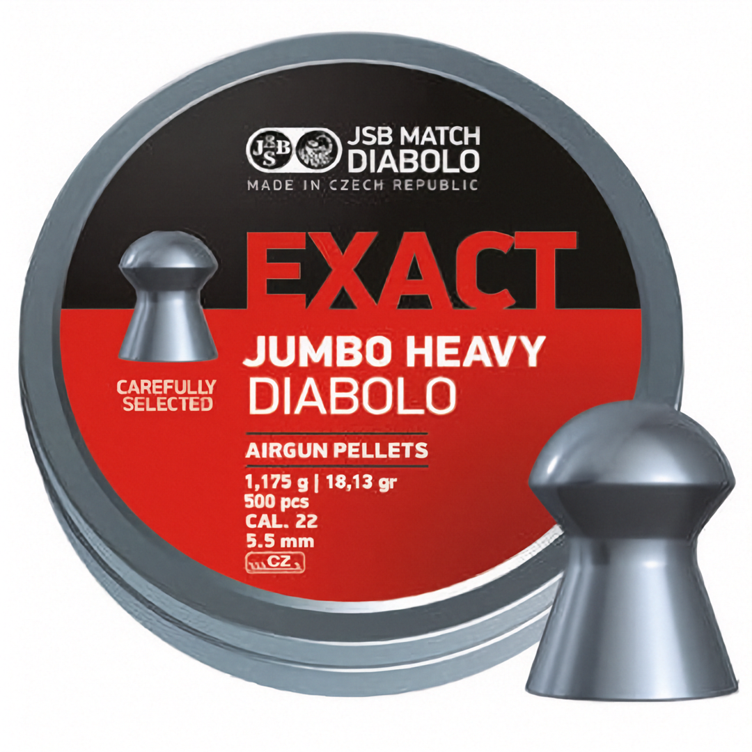 JSB Exact Jumbo Heavy Diablo Pellets .22 x 500