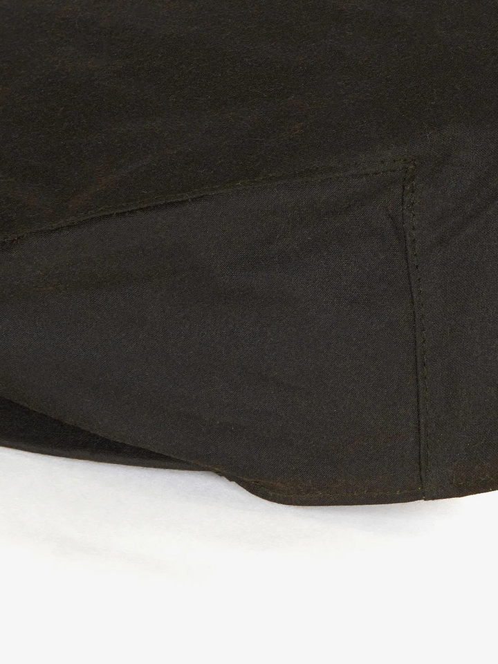 Barbour Wax Flat Cap Olive
