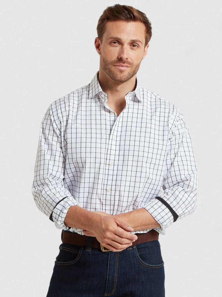 Schöffel Westminster Classic Shirt Navy Check