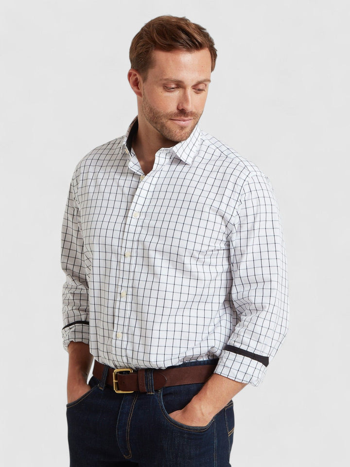 Schöffel Westminster Classic Shirt Navy Check