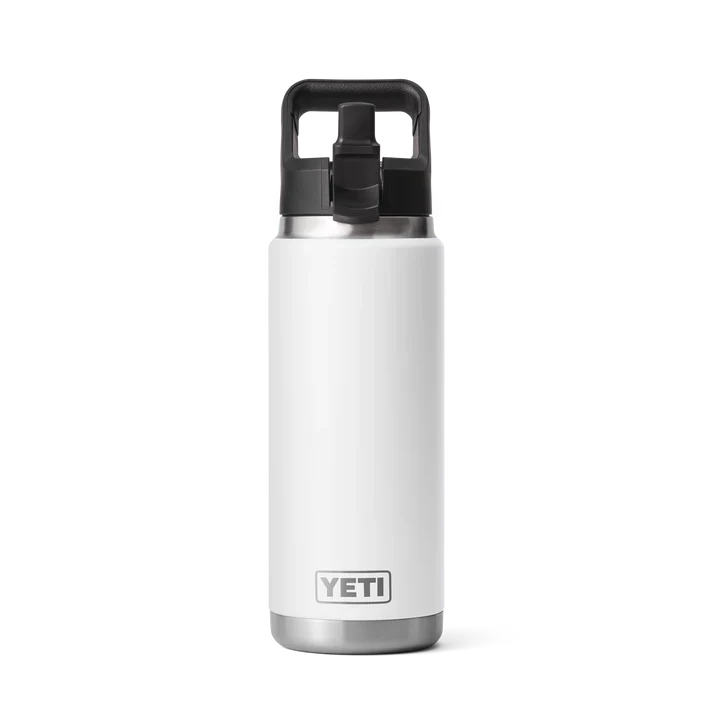 YETI Rambler 26 oz (769 ml) Flip-Straw Bottle - White