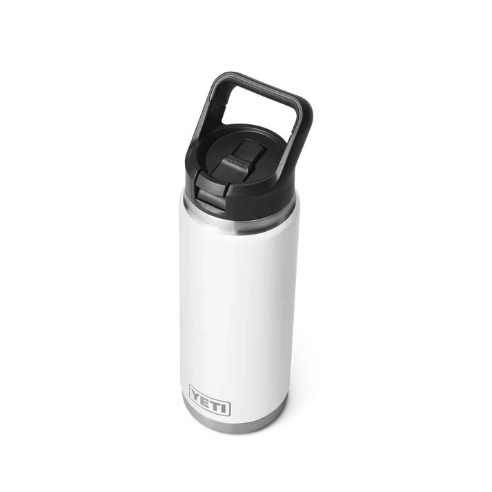YETI Rambler 26 oz (769 ml) Flip-Straw Bottle - White